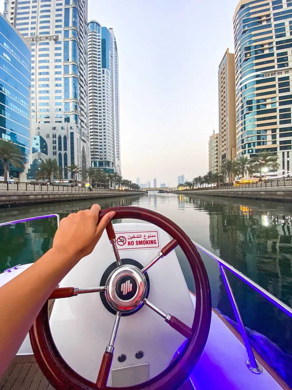 Top 5 Boating Activities in UAE - Self drive water boats - FunWorld Boats located in Al Majaz Waterfront Sharjah