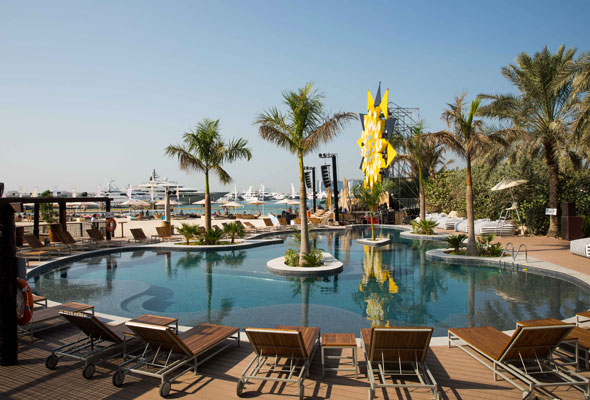 Free things to do in Dubai - Barasti Beach Pool
