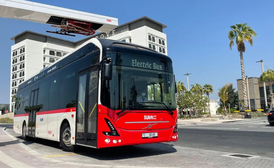 Enjoy a free ride on the new RTA Electric Bus in Dubai