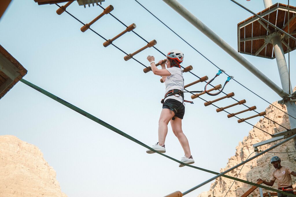 Things to do in Jebel Jais - Jais Ropes Course