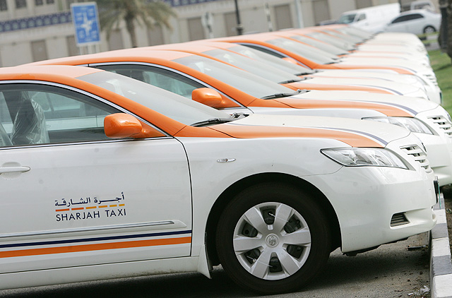 Sharjah taxi