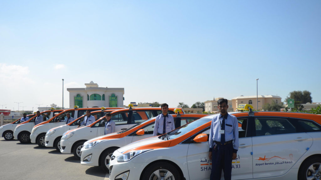 Sharjah Taxi fleet