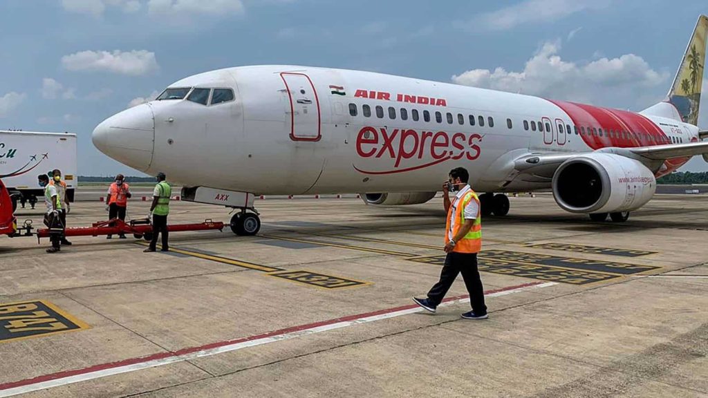 Air India Express flight catches fire at Muscat International Airport