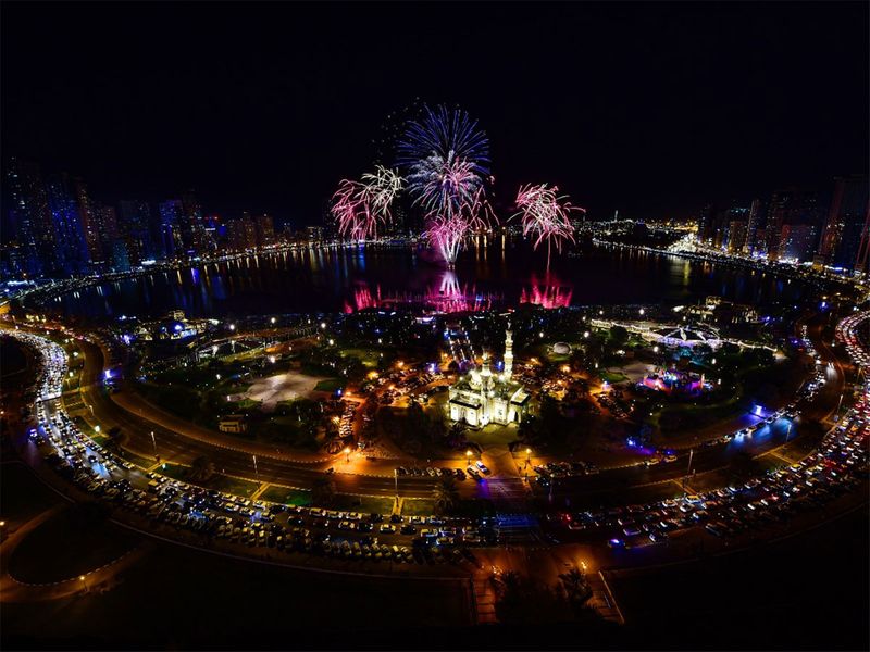 Where to watch New Year's Eve fireworks in Sharjah