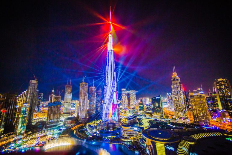 FREE Birthday greetings from the Burj Khalifa