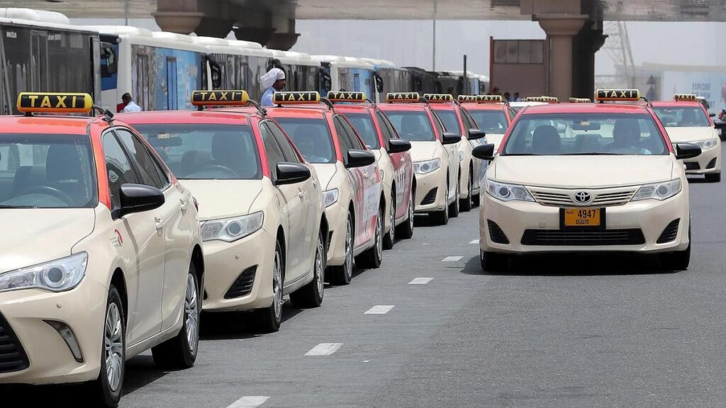 Dubai taxi fare