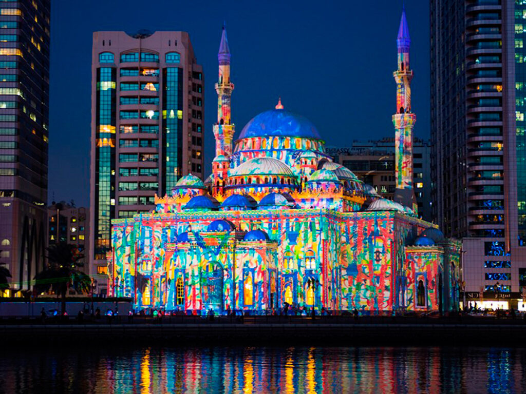 Sharjah Light Festival returns in February with 12 nights of colorful displays