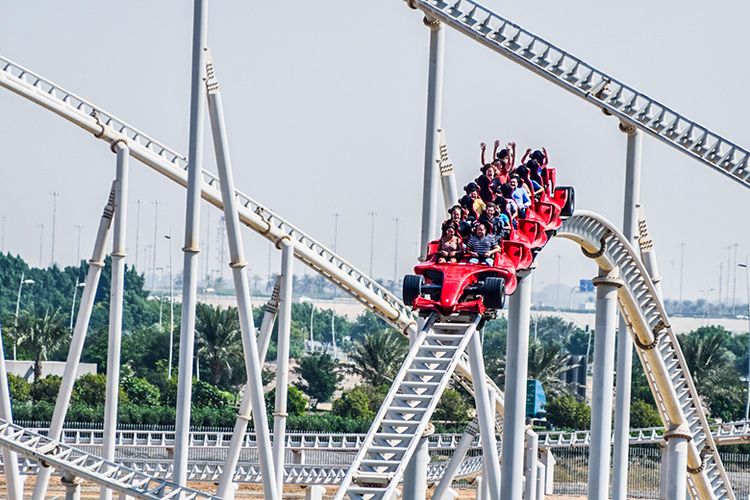 6 scariest roller coaster in the UAE