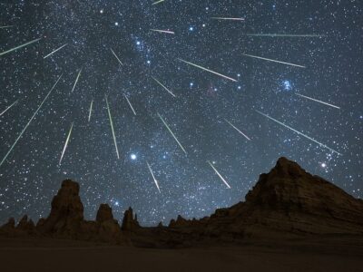 The Perseids meteor shower