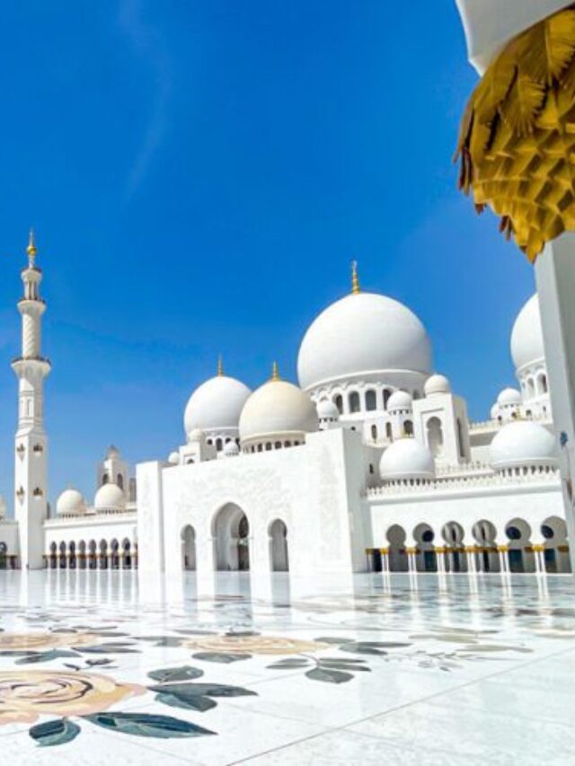 5 beautiful mosques in the UAE