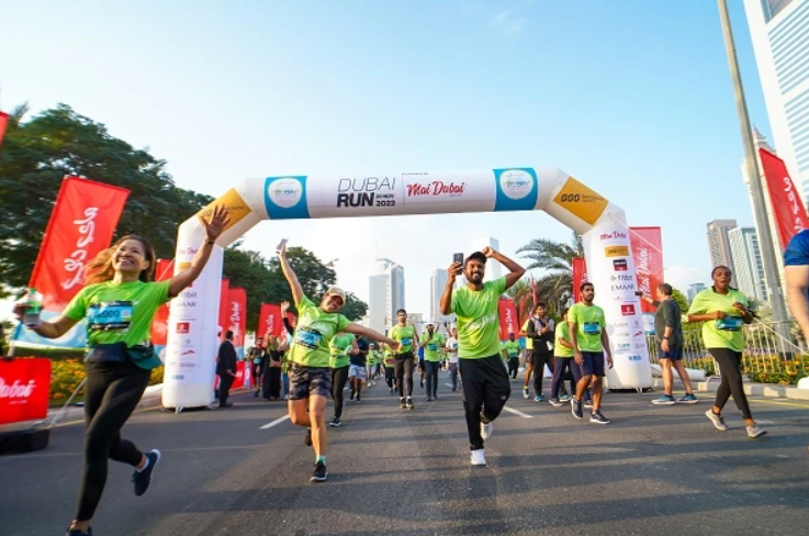 Dubai Run: World's Largest Fun Run Event on Sheikh Zayed Road