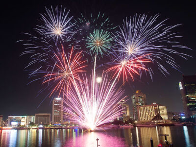 UAE National Day fireworks