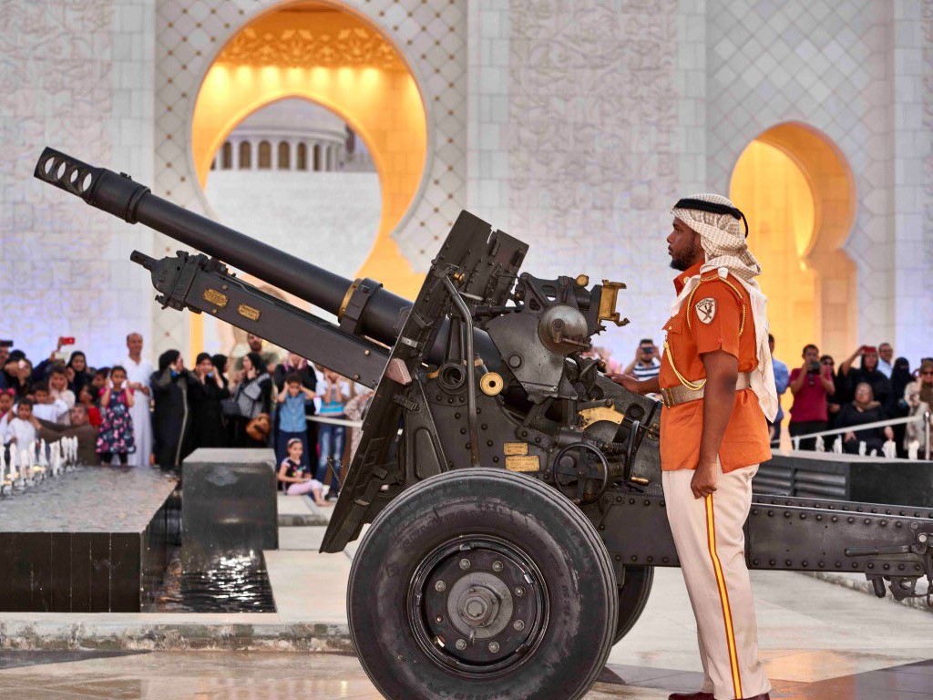 Ramadan cannons in Dubai